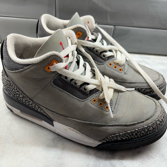 Nike air Jordan 3 retro cool grey mens size 8 w replacement box - Picture 3 of 8